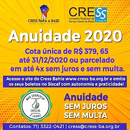 CRESS-Bahia - 👀🗣Atenção categoria! Conselho Regional de Serviço Social da  Bahia (Cress Bahia - 5ª Região) divulga para a categoria a listagem de  profissionais com o DIP (Documento de Identidade Profissional) na