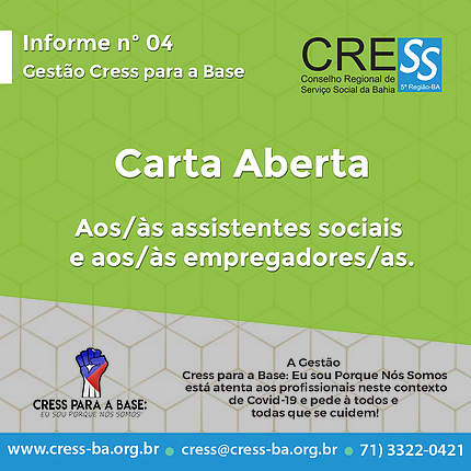 CRESS-BA marca presença no 6º Encontro Nacional de Serviço Social
