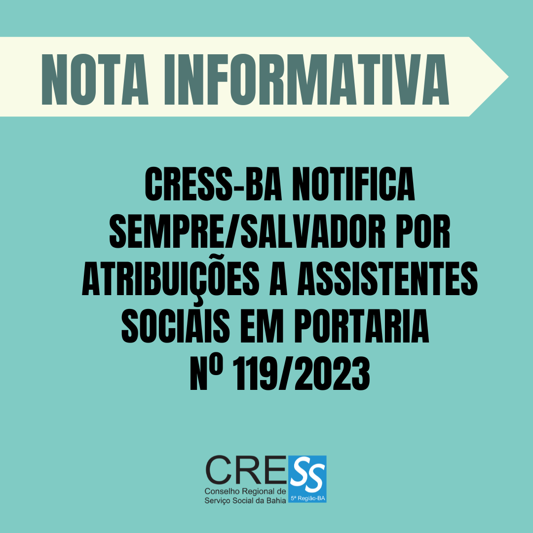 CressBahia - A Comissão de Orientação e Fiscalização – COFI do Conselho  Regional de Serviço Social da Bahia